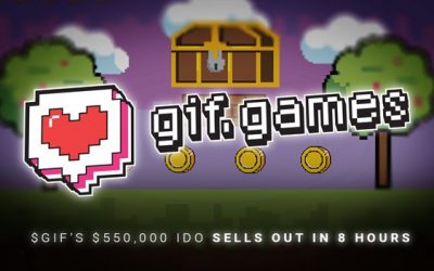 $GIF’s $550,000 IDO Sells Out in 8 Hours as NFT Gaming Takes Centre Stage